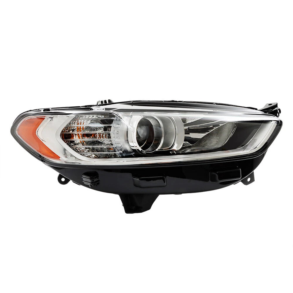 Halogen Headlight for Ford Fusion (2013–2016) Chrome Passenger Side
