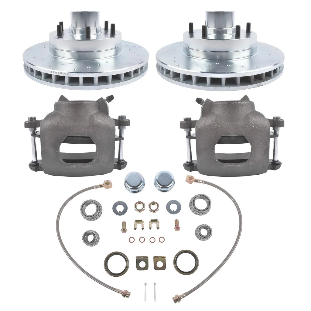Front Power Disc Brake Conversion Kit for Chevy C10 (1960–1987) 6 Lug