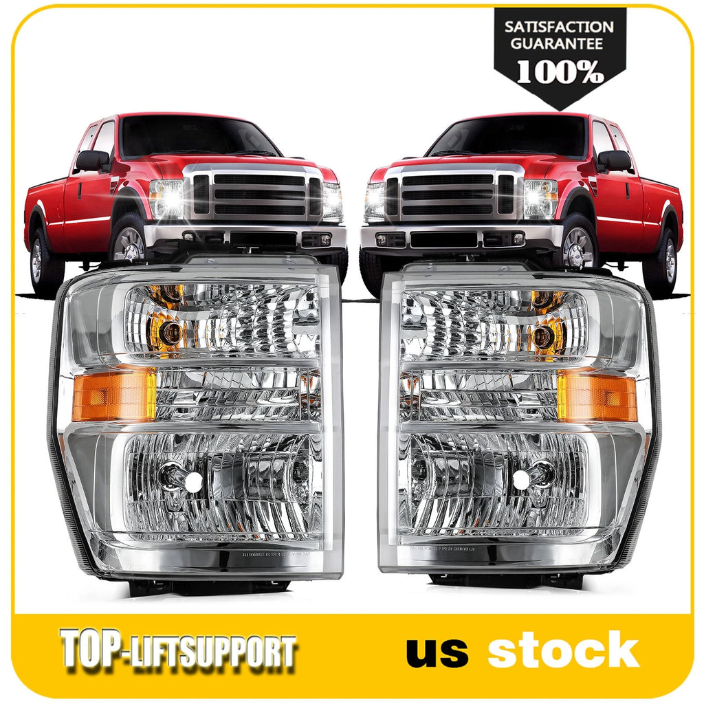 Headlight Assembly for Ford E150-E450 F650 Truck Van (2008–2021) Pair