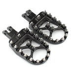 2X Front Rider Foot Pegs for Harley X350 (2023–2023) Black