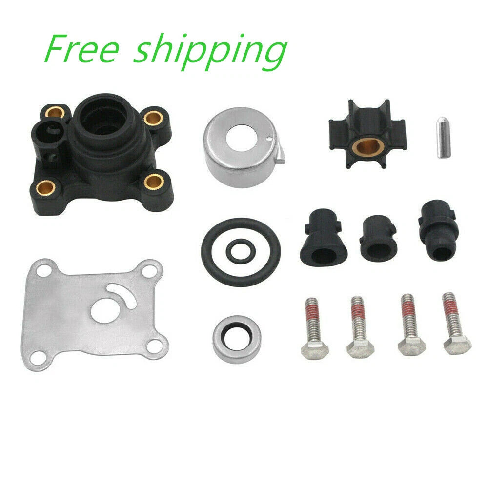 Water Pump Impeller Kit for Johnson Evinrude 9.9HP 15HP (0394711 394711 18-3327)