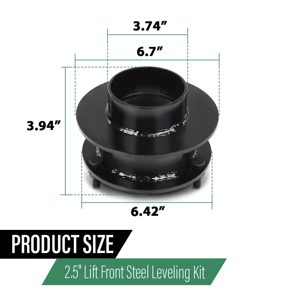 2.5" Front Leveling Lift Kit for Dodge Ram 1500 2500 3500 4X4