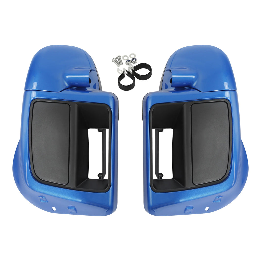 Lower Vented Fairings Kit for Harley Touring Road Glide (2014–2024) Electric Blue