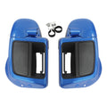 Lower Vented Fairings Kit for Harley Touring Road Glide (2014–2024) Electric Blue