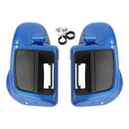 Lower Vented Fairings Kit for Harley Touring Road Glide (2014–2024) Electric Blue