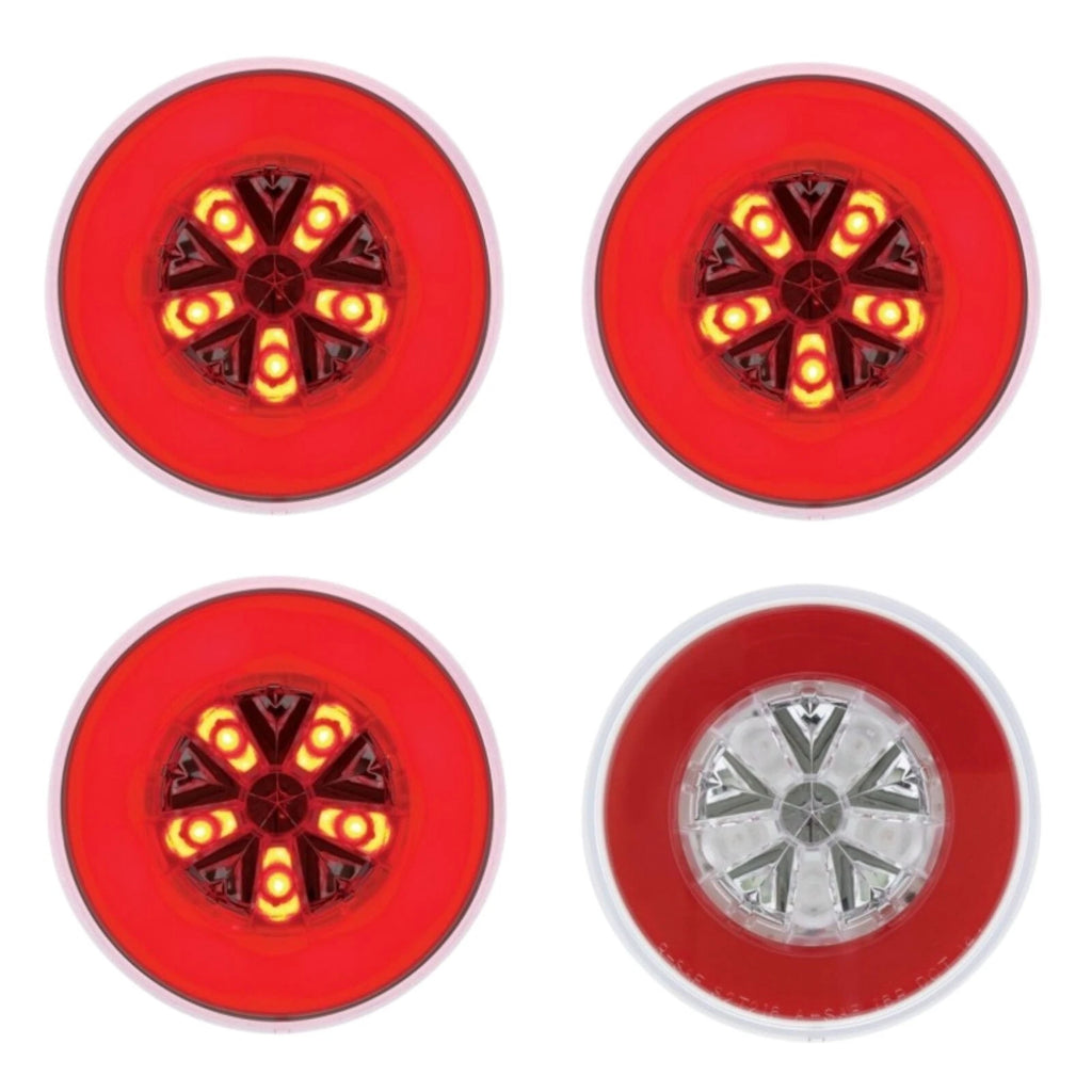 4 Inch Round LED GloLight Stop Replacement for Universal Trailer (2000–2025)