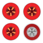 4 Inch Round LED GloLight Stop Replacement for Universal Trailer (2000–2025)