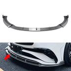 Carbon Look Front Bumper Spoiler Lip for Benz CLS Class (2022-2024)