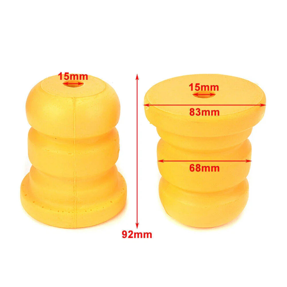 Yellow Rear Position Control Arm Bump Stops for Cadillac Chevy GMC Truck