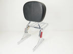Sissy Bar Passenger Backrest Luggage Rack for Harley FL Softail