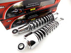 315mm JBS Chrome Rear Shock Absorbers for JAWA 500