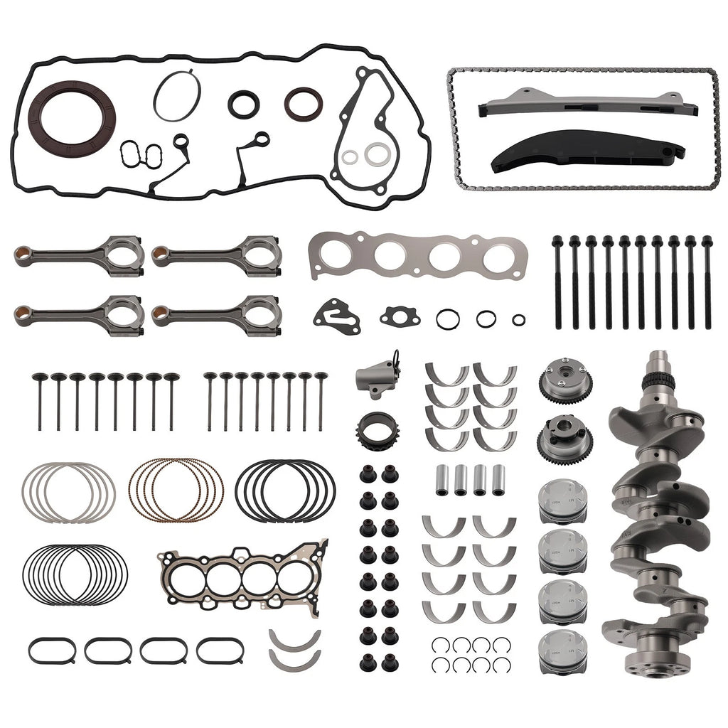 Engine Rebuild Kit for Hyundai Elantra (2010–2015) 1.8L G4NB Pistons Gaskets