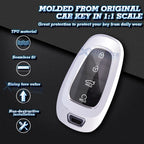 Soft TPU Smart Key Fob Cover Chain for Hyundai (2011-2024)