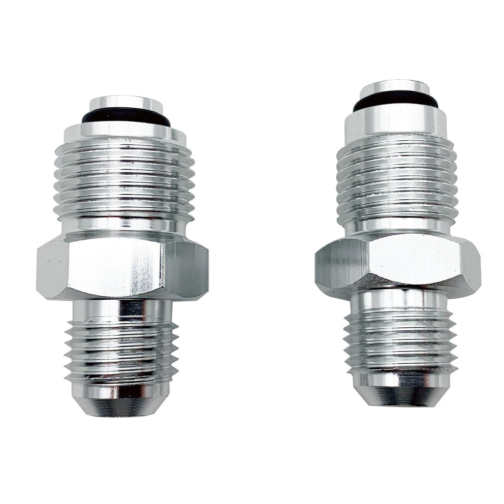 6AN Power Steering Fitting for GM Hydro Boost Pump & Rack (16mm, 18mm)