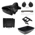 Trunk Luggage Pad Mount Speaker Light Plate for Harley Road Glide (2014–2026)