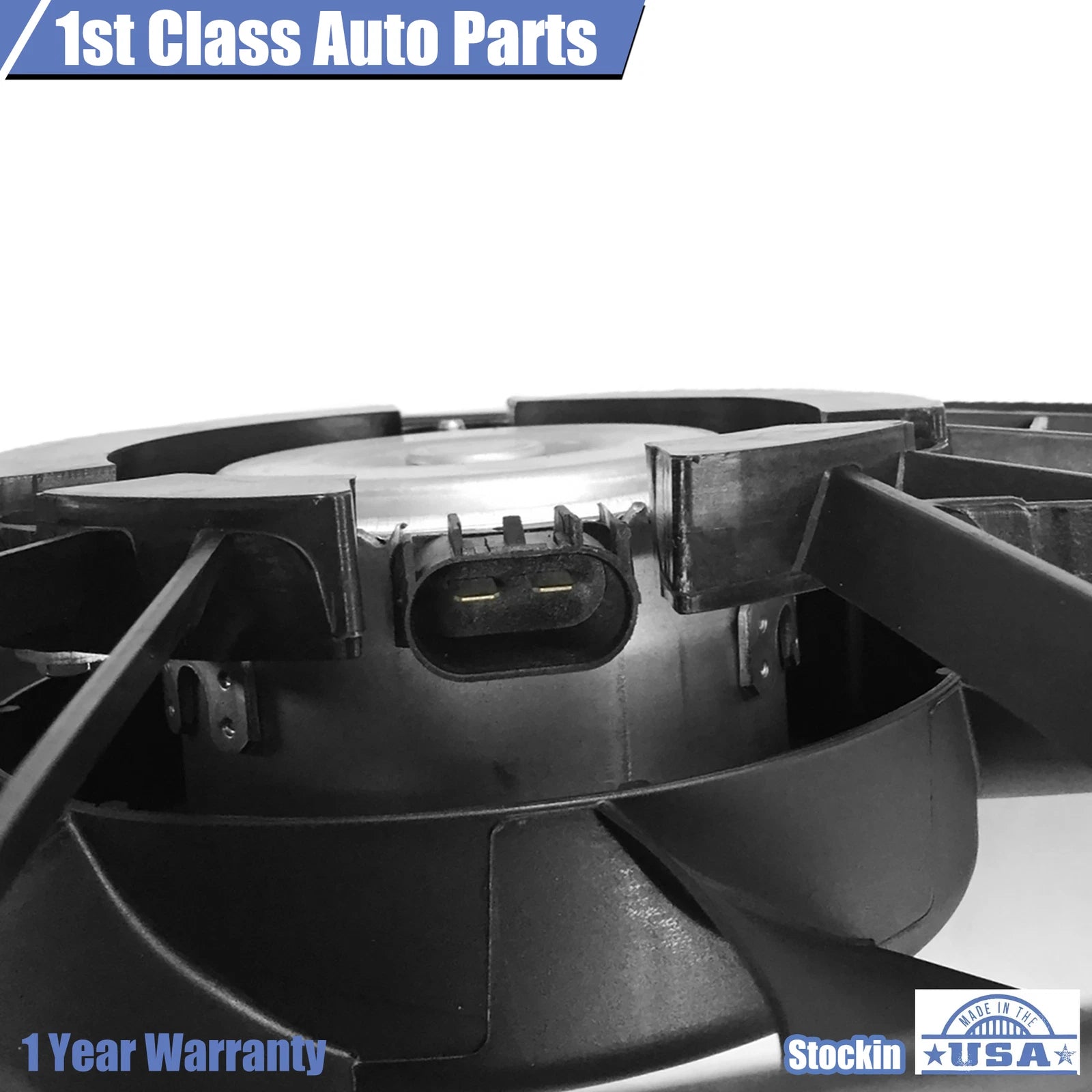 Radiator Cooling Fan Assembly for Chevy Cadillac GMC SUV Pickup