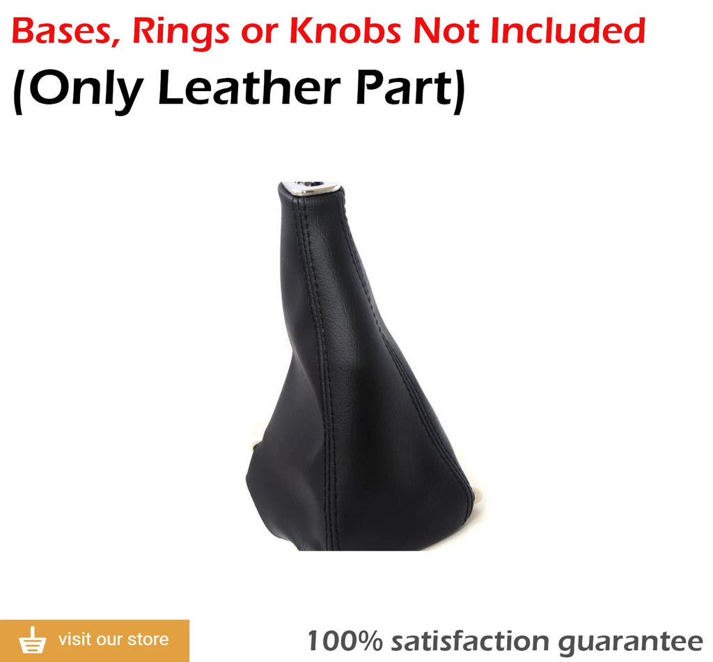 Manual Shift Boot Cover for Honda Accord (1994–2002) Black PVC Leather