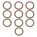 Set of 4 Fuel Gas Sediment Bowl Gaskets for Ford 600 800 801 2000 4000