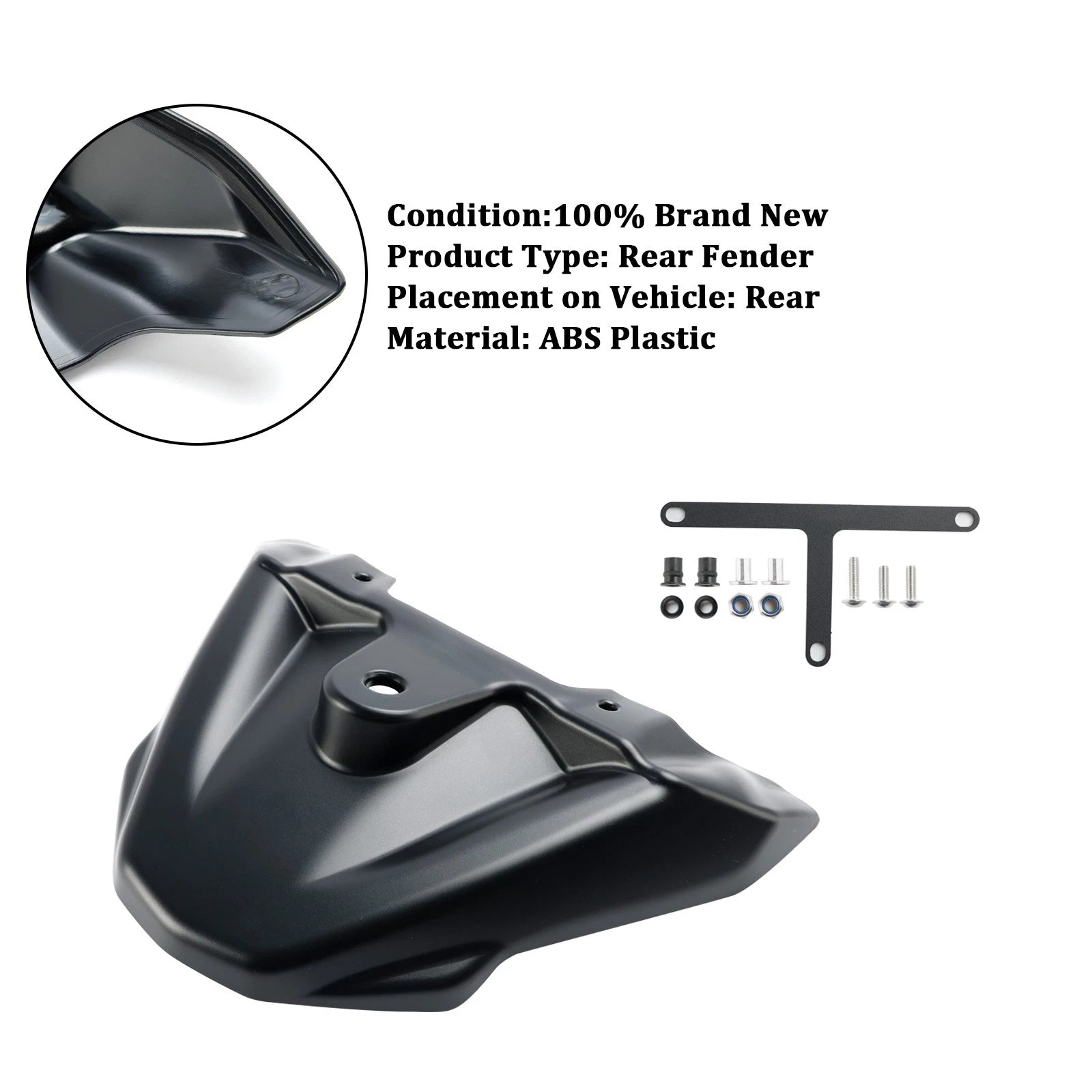 Front Beak Extension Nose Panel Fairing for Honda NT1100 (2022–2024) Black