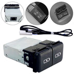 1PC Quick Charge Dual Type-C Car Charger for Toyota
