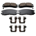 Set of 4 Akebono ProACT Rear Disc Brake Pads for Buick Chevrolet Oldsmobile Pontiac