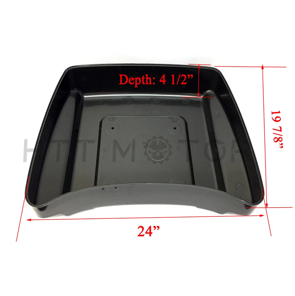 Luggage Trunk Tour Pak Bottom Lower Height for Harley Touring (2014–2020)