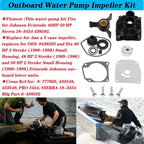 Water Pump Impeller Kit 438592 for Johnson Evinrude OMC Outboard
