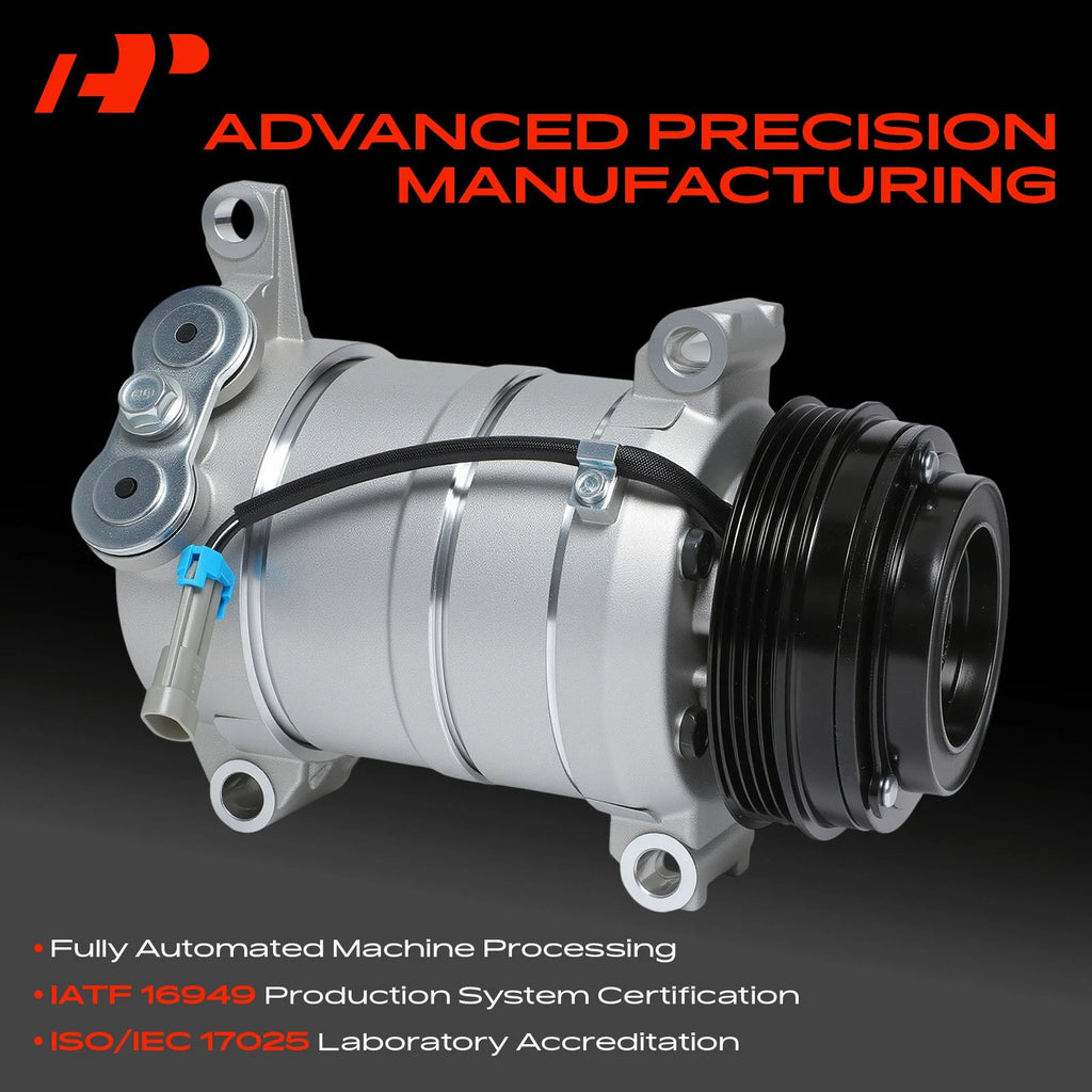 A/C Compressor with Clutch for Chevrolet Silverado 1500 2500 (1999-2002)