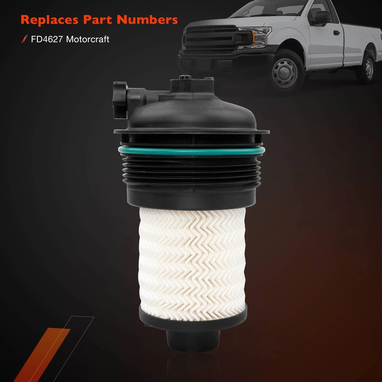 In-Line Diesel Fuel Filter Kit for Ford F-150 2018-2020 3.0L