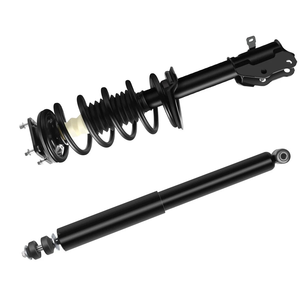 Set of 4 Shock Struts with Coil Springs for Mazda CX-7 (2007-2012)