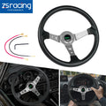 14-Inch Aluminum Racing Steering Wheel for Universal Fit