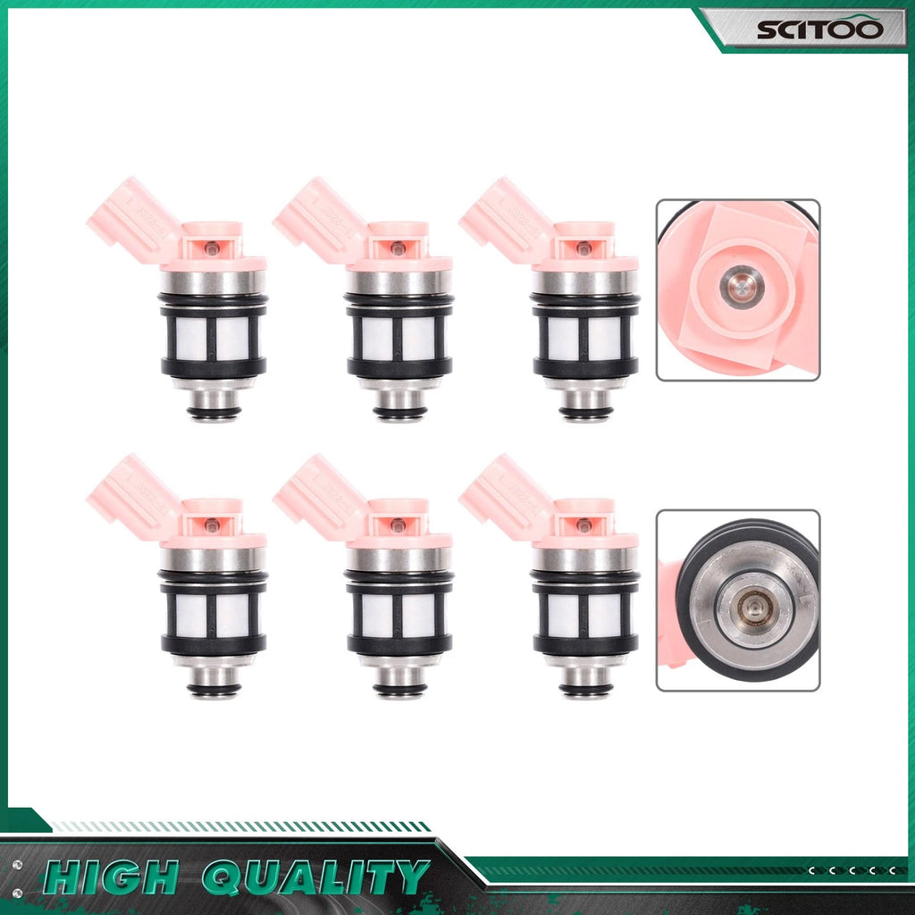 6x Fuel Injectors for Nissan Quest Frontier (1999–2004) 3.3L 16600-9S200
