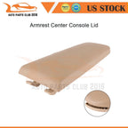 Beige Leather Armrest Lid Cover for VW Jetta R32 MK4 Beetle (1999–2009)