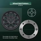 2X 4x156 2" Wheel Spacers 12x1.5 Studs for Polaris Ranger RZR 900 (2015–2018)