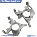 Pair Front Steering Knuckles for Jeep Grand Cherokee Wrangler Comanche (1990–2006)