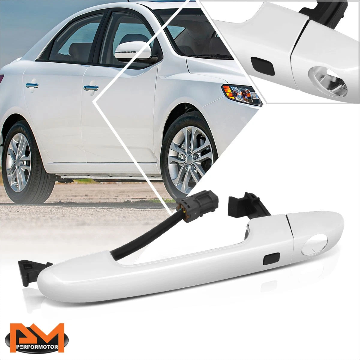 Exterior Door Handle for Kia Forte Koup (2009–2013) - Smart Entry