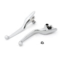 Chrome Clutch & Brake Levers for Electra Glide Classic FLHTC (2008–2013)
