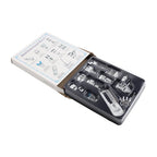 11PC Presser Feet Kit for Singer Brother Janome Elna Kenmore Low Shank