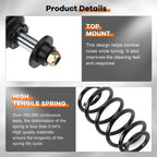 Coilovers for VW Jetta Golf GTI R MK6 (2006–2014) Adj Height Shock Kits