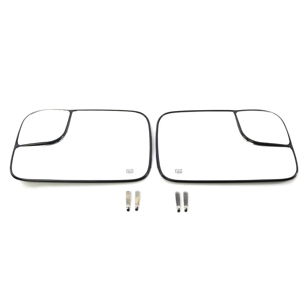 2X Door Mirror Glass for Dodge Ram 1500 2500 3500 (2002–2010)