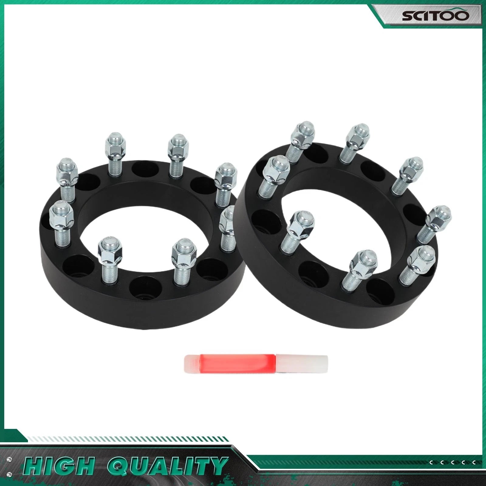 2X 1.5" Wheel Adapters 8x170 to 8x165.1/8x6.5 for Ford F-250 Super Duty