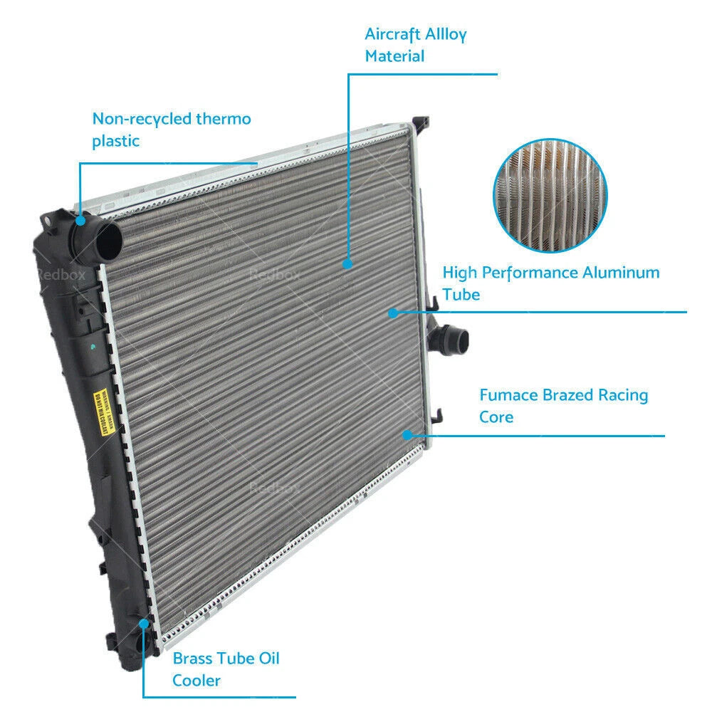 Radiator for BMW 3 Series E46 318i 320i 325i 323i (1998–2005)