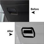 Piano Black Driver Storage Box Panel Cover Trim for Audi A4 A5 (2016–2023)