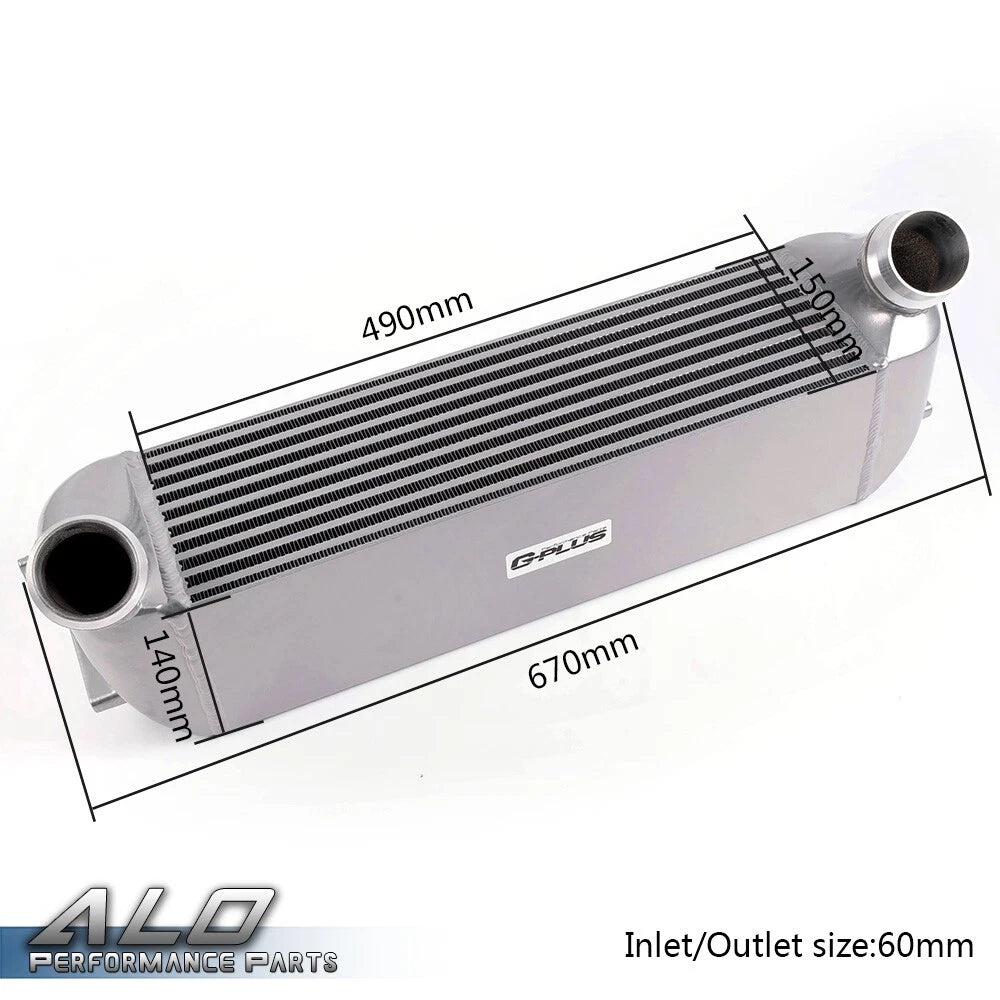 Aluminum Front Mount Intercooler for BMW M2/328i/335i/428i (2012–Present)