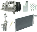 AC Compressor Kit Replacement with Condenser for Toyota Hiace (2005–2019)