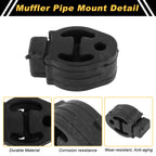 Muffler Exhaust Hanger for Ford Fiesta ST150 (2005–2008) 3M515A262EB Rubber Black