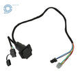 4 Way Flat & 7 Way RV Trailer Wiring Harness for Nissan Pathfinder (2005–2012)