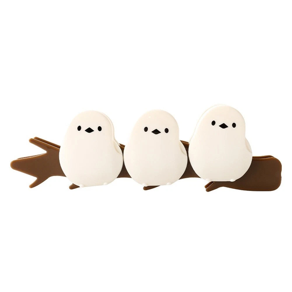 Magnetic Refrigerator Food Storage Bag Holder - Bird Design ABS 13.5x4cm