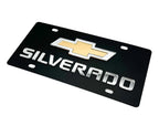 Front Emblem Mirror Gold Bowtie for Chevrolet Silverado (2019–2024)