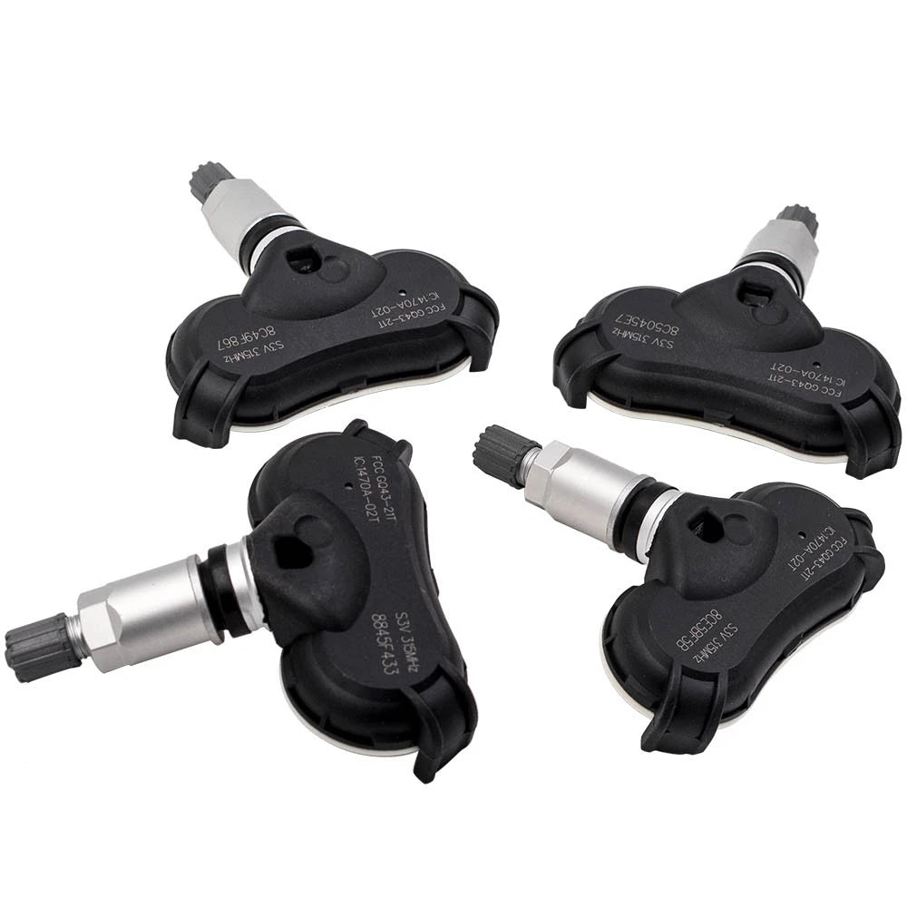 Set of 4 Tire Pressure Sensors 06421-S3V-A01 for Acura Honda Pilot